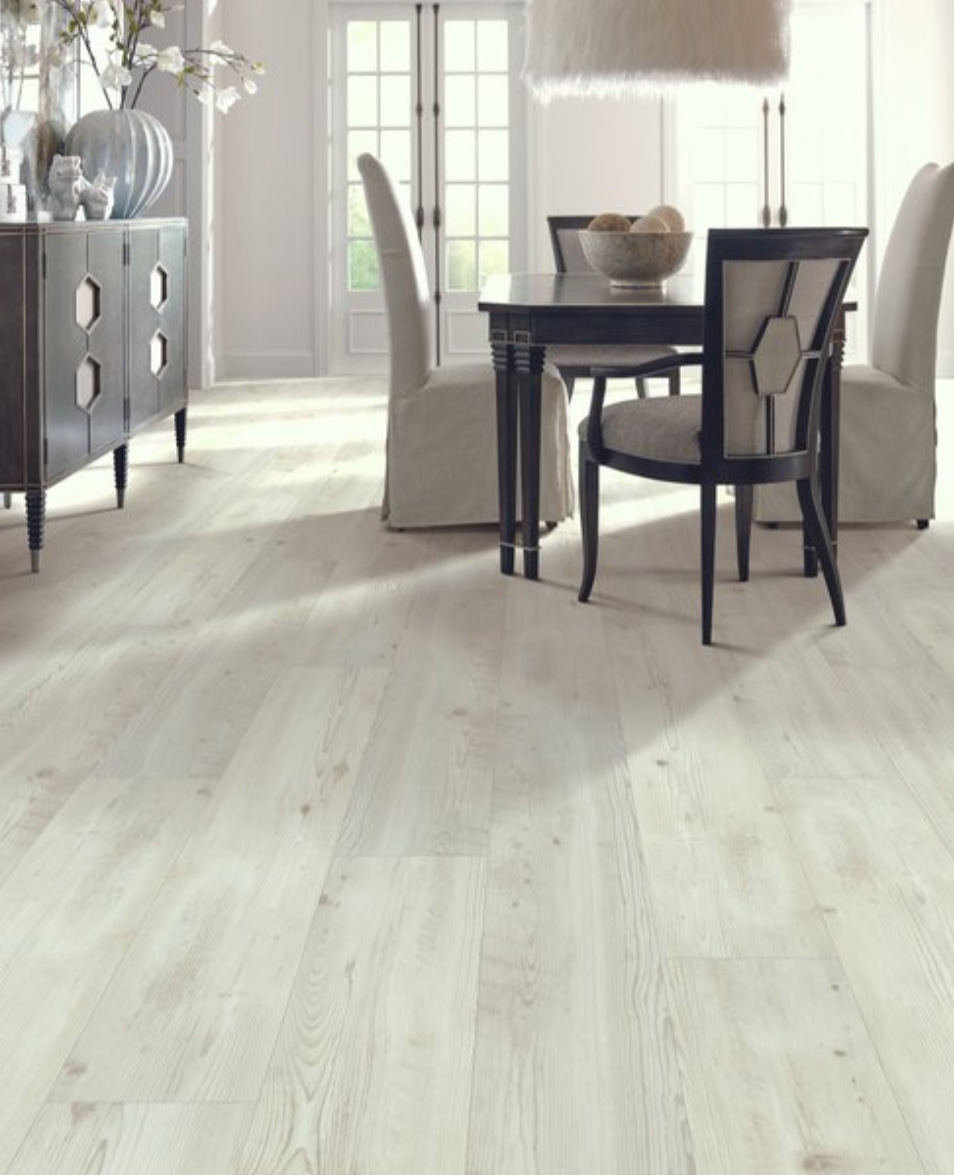 light colored lvp flooring