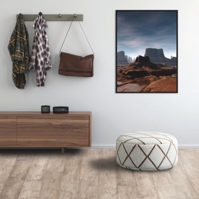 hardwood flooring in an entryway